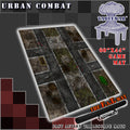 60x44" 'Urban Combat' F.A.T. Mat Battle Gaming Mat