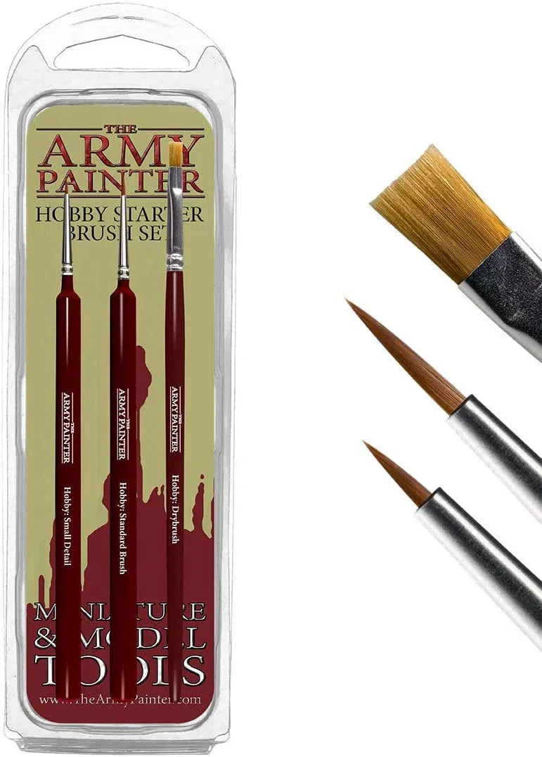 Army Painter Tools: Hobby Brush Starter Set - Out of Play