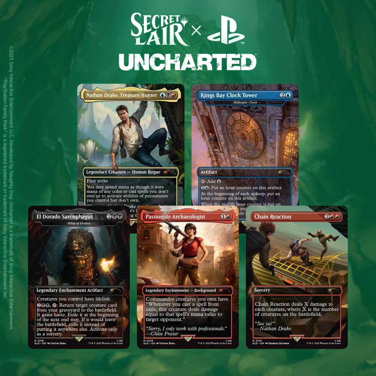 Secret Lair x Uncharted - Non-Foil Edition [SLD]