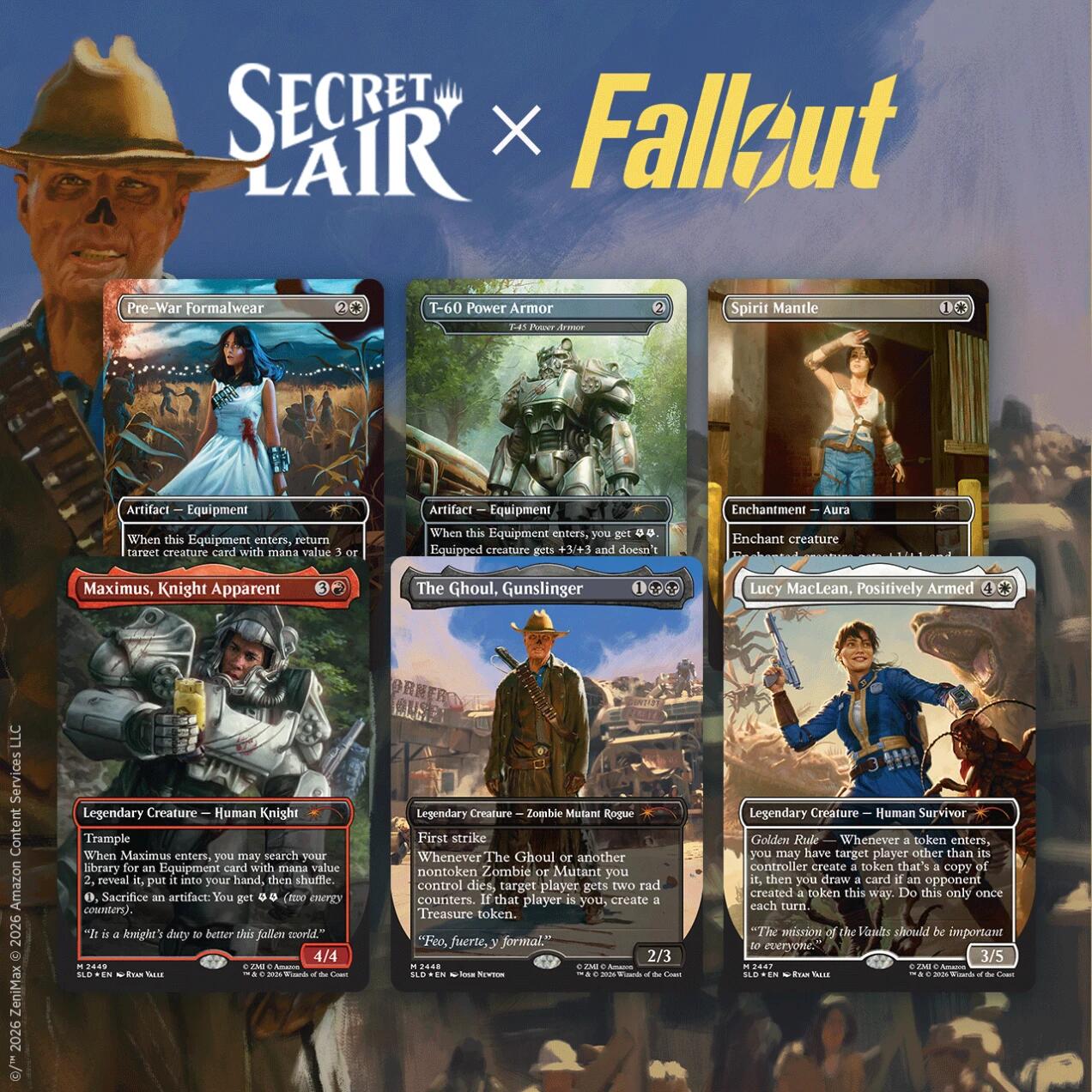 Secret Lair Drop: Secret Lair x Fallout: Beyond Vault 33 - Non-Foil Edition [SLD]