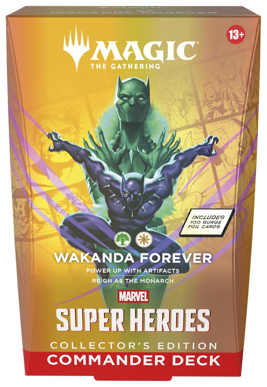 Marvel Super Heroes Commander Deck - Wakanda Forever (Collector's Edition) [MSC]