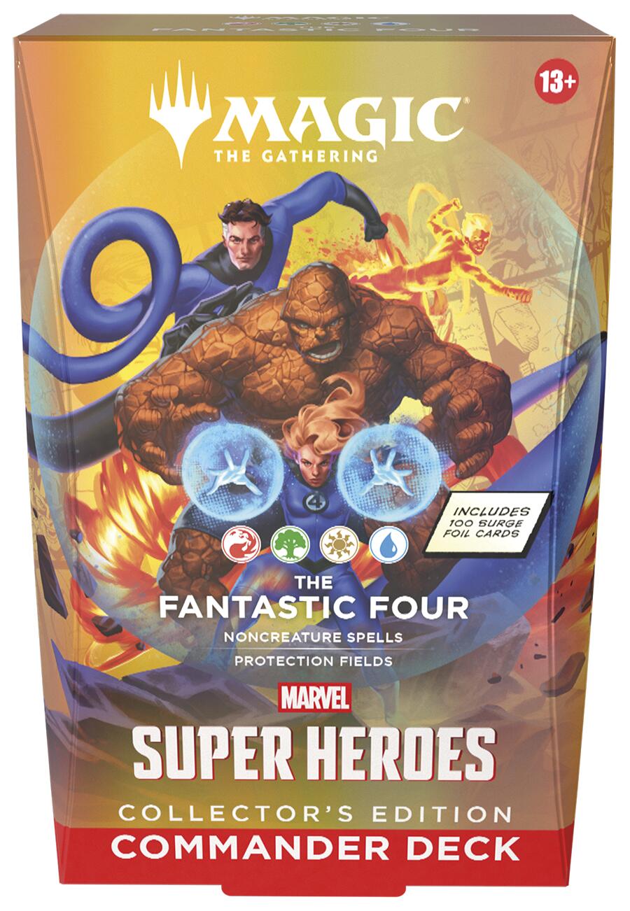 Marvel Super Heroes Commander Deck - The Fantastic Four (Collector's Edition) [MSC]