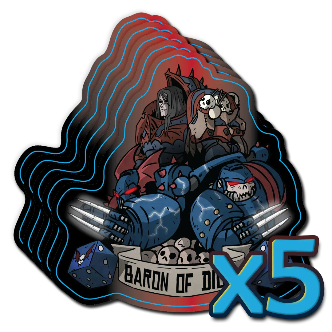 Premium Vinyl Stickers - Out of Play