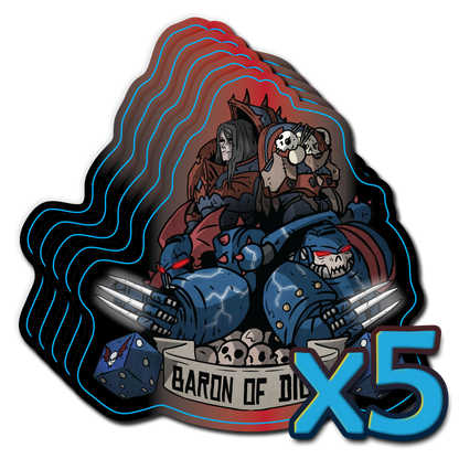 Premium Vinyl Stickers - Out of Play