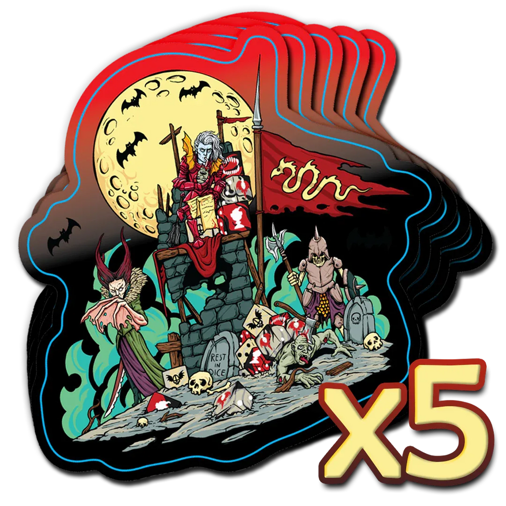 Premium Vinyl Stickers - Out of Play