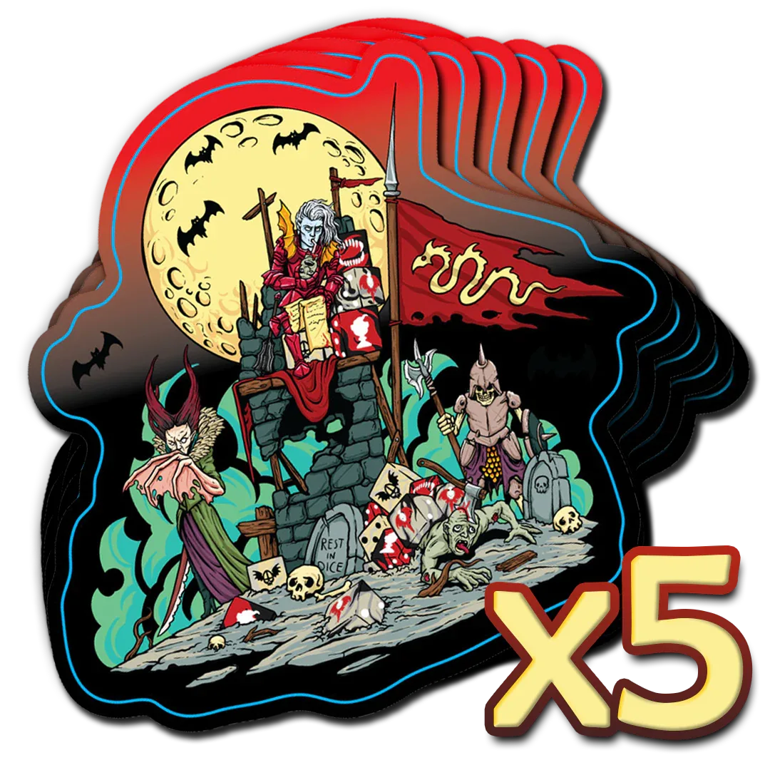 Premium Vinyl Stickers - Out of Play