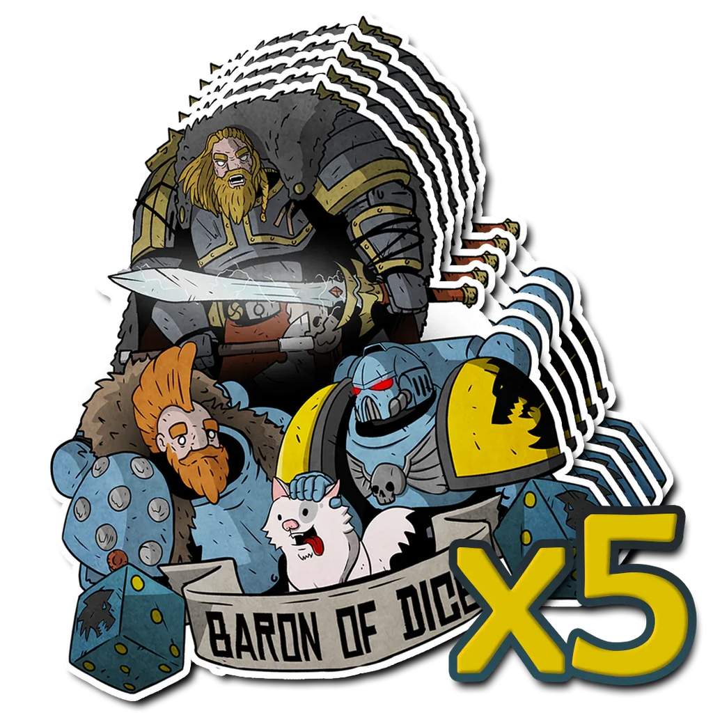 Premium Vinyl Stickers - Out of Play