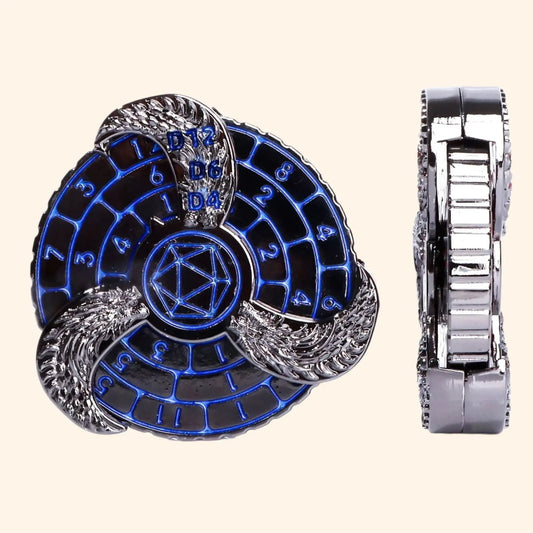 7-in-1 Dragon Metal Spinner - Out of Play Board Game Accessories