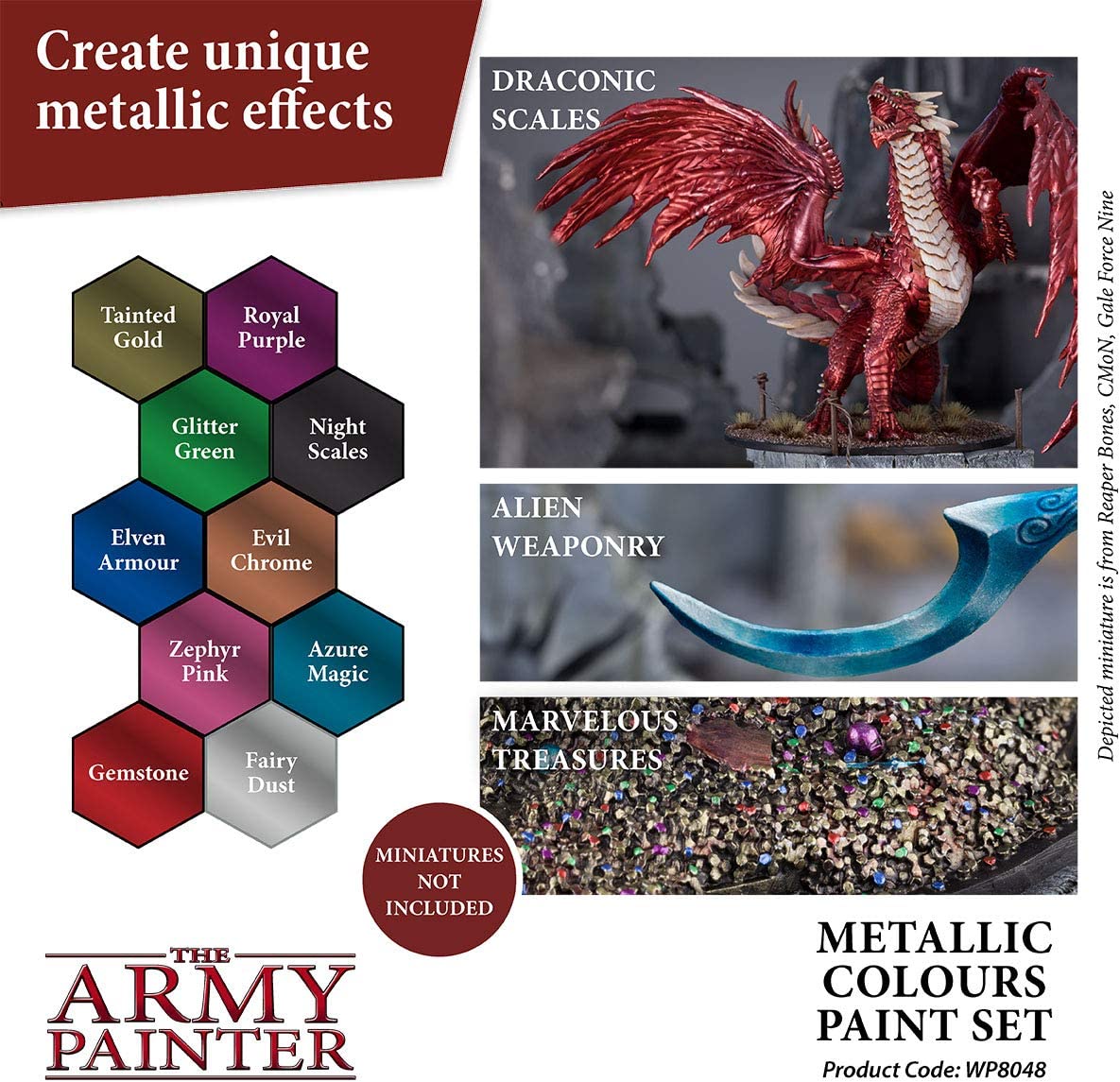 The Army Painter - Metallic Colours Paint Set PunkOuter Games