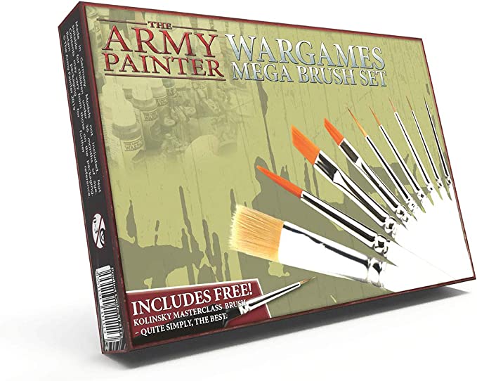 Army Painter Wargames Mega Brush Set - Out of Play