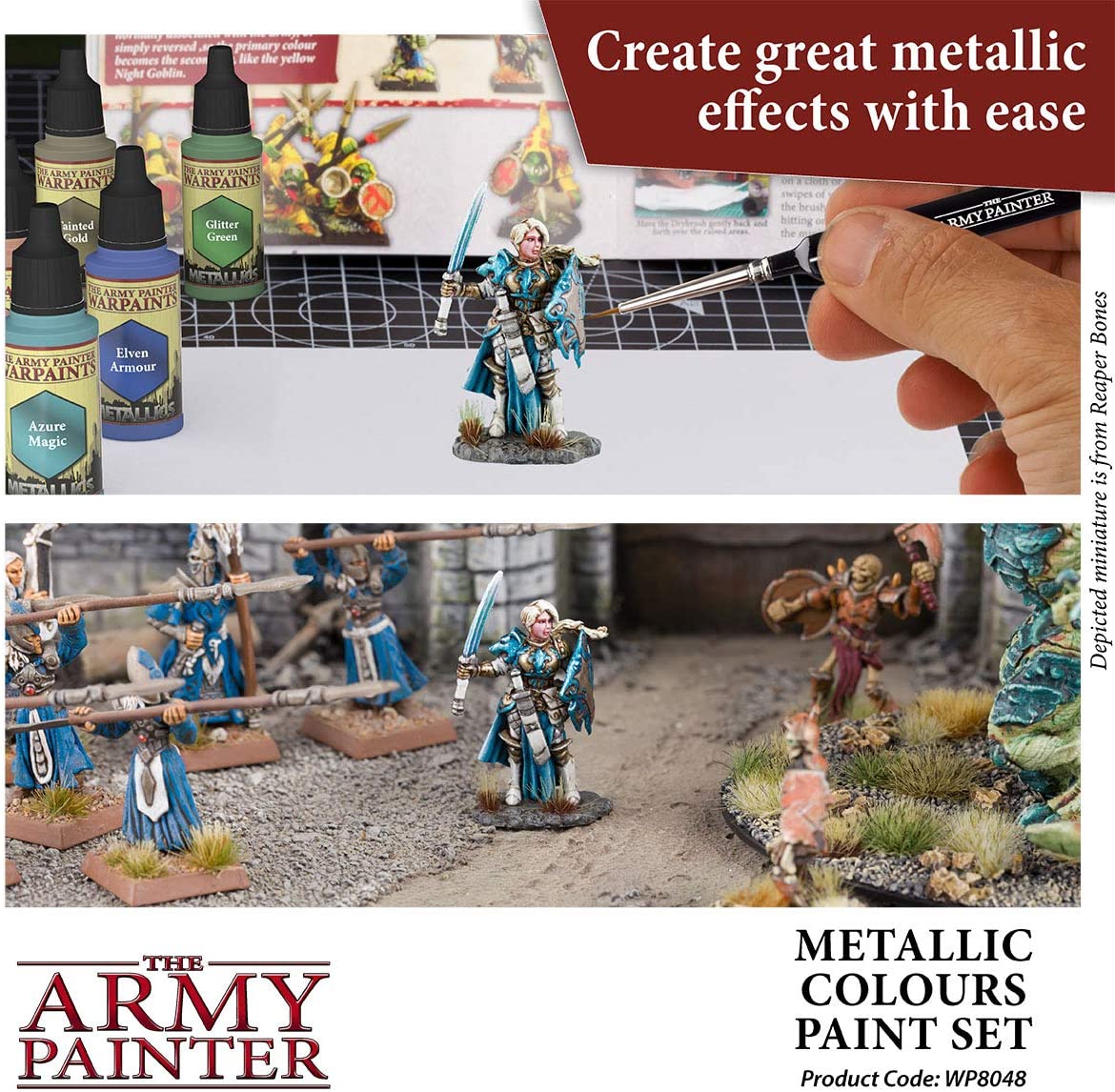 The Army Painter - Metallic Colours Paint Set PunkOuter Games