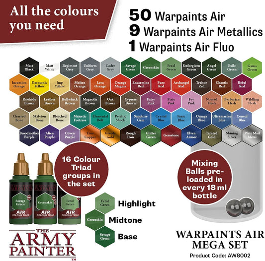 The Army Painter - Warpaints Air Mega Set PunkOuter Games