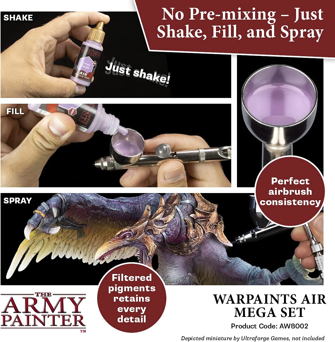 The Army Painter - Warpaints Air Mega Set - Out of Play
