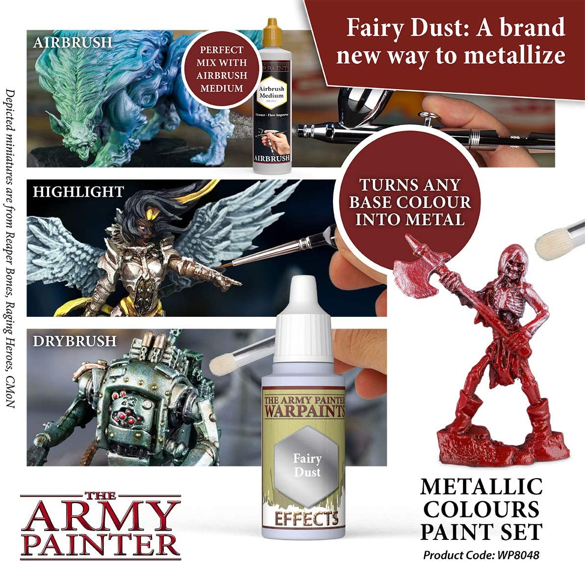 The Army Painter - Metallic Colours Paint Set PunkOuter Games
