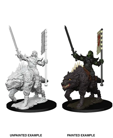Pathfinder: Deep Cuts - Orc on Dire Wolf - Out of Play