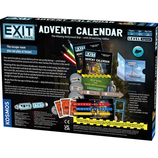 EXIT: Advent Calendar- The Missing Hollywood Star PunkOuter Games