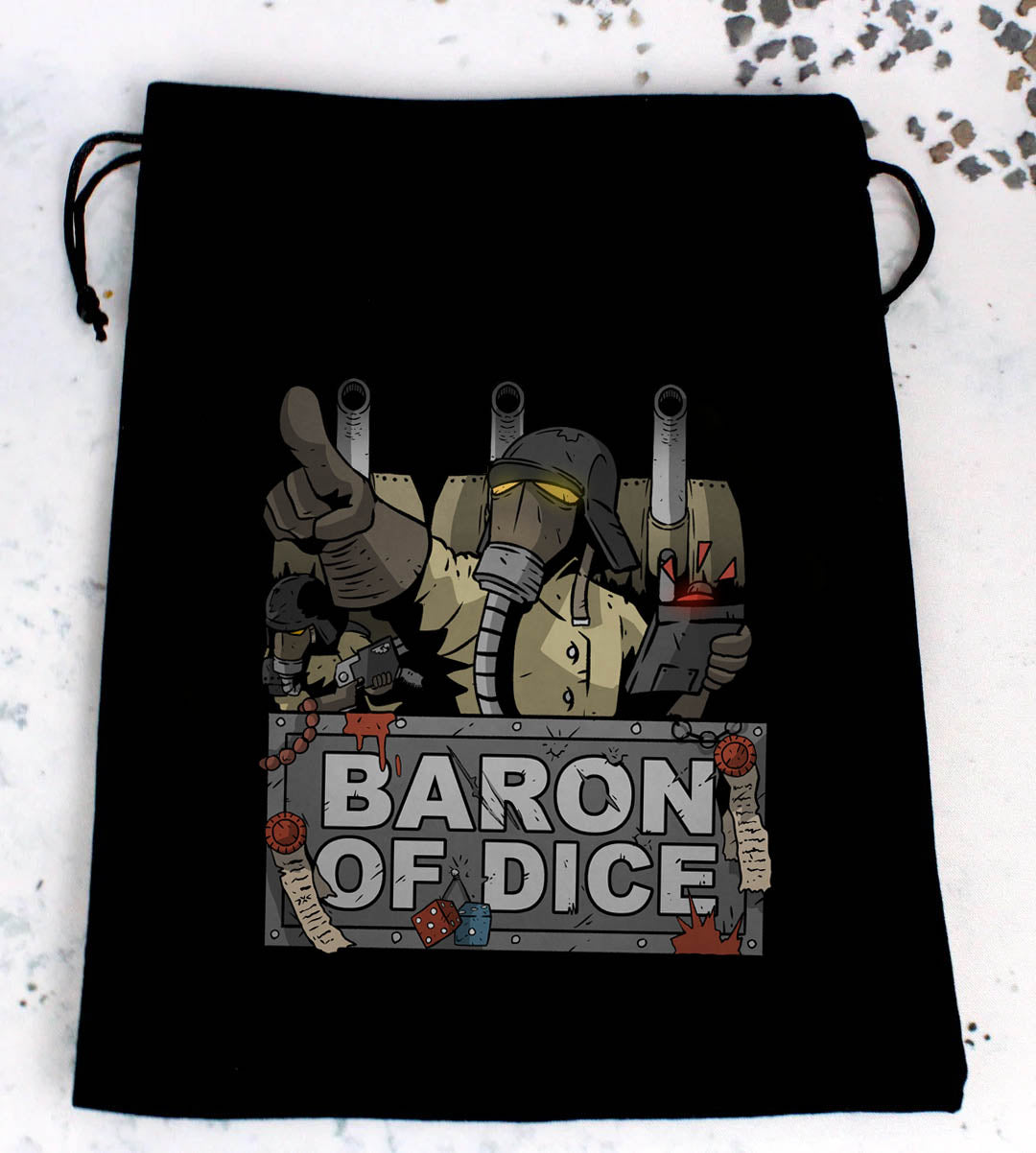 Premium Black Dice Bags - Out of Play