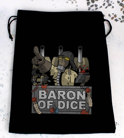 Premium Black Dice Bags - Out of Play