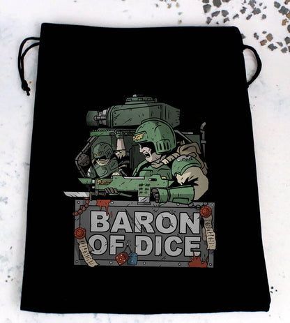 Premium Black Dice Bags - Out of Play