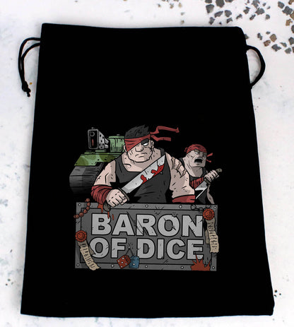Premium Black Dice Bags - Out of Play