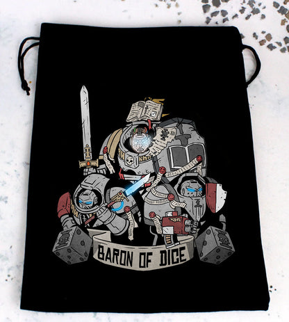 Premium Black Dice Bags - Out of Play