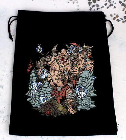 Premium Black Dice Bags - Out of Play