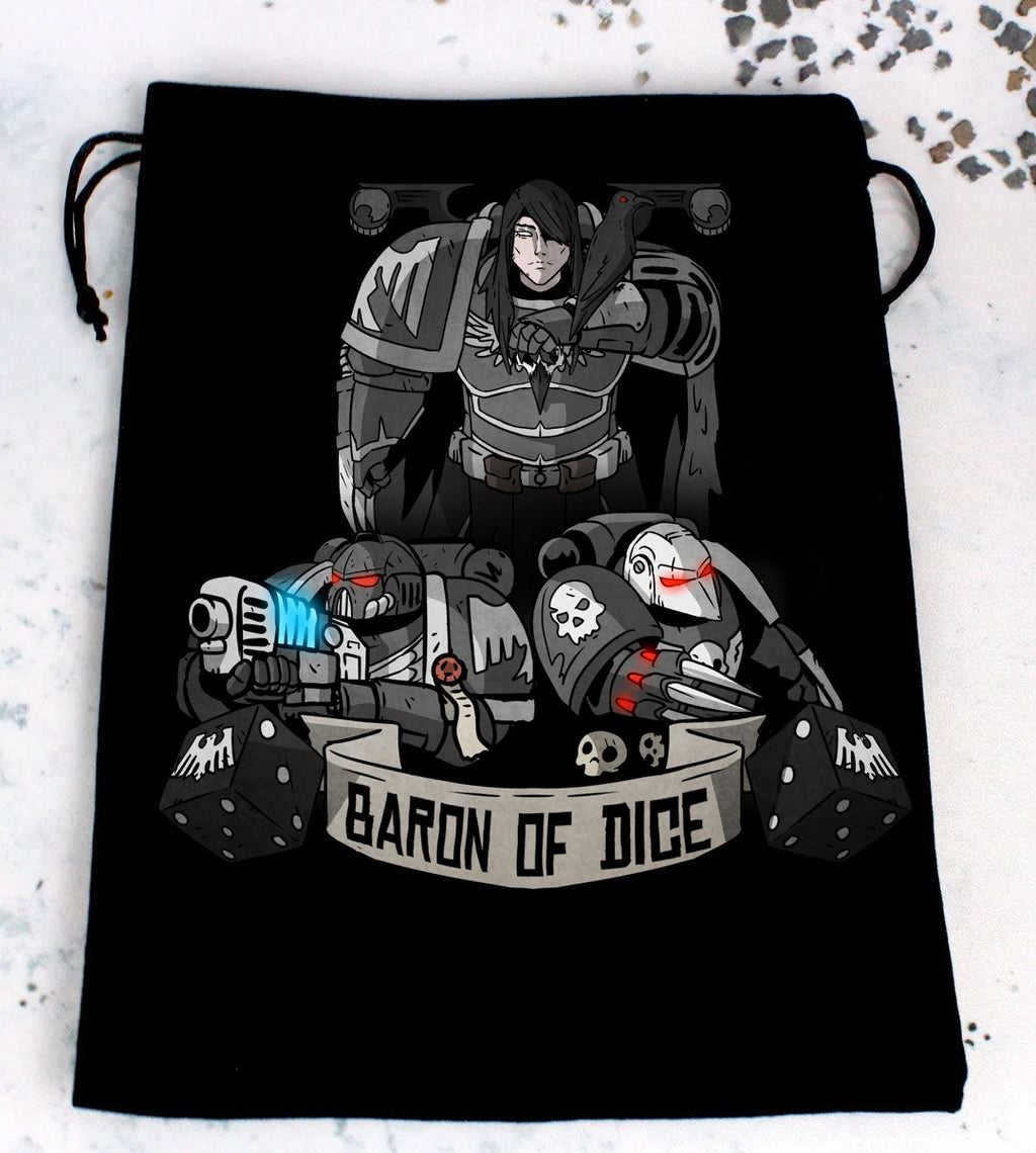 Premium Black Dice Bags - Out of Play