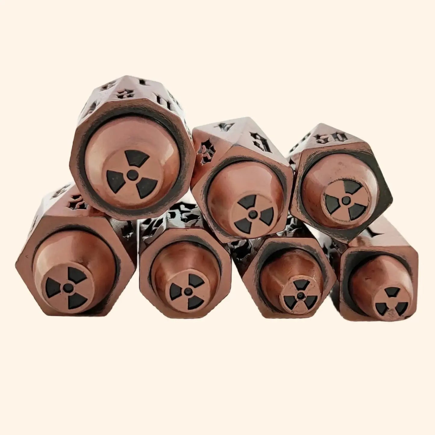 7Pcs Bullet Dice Set - Out of Play Board Game Accessories