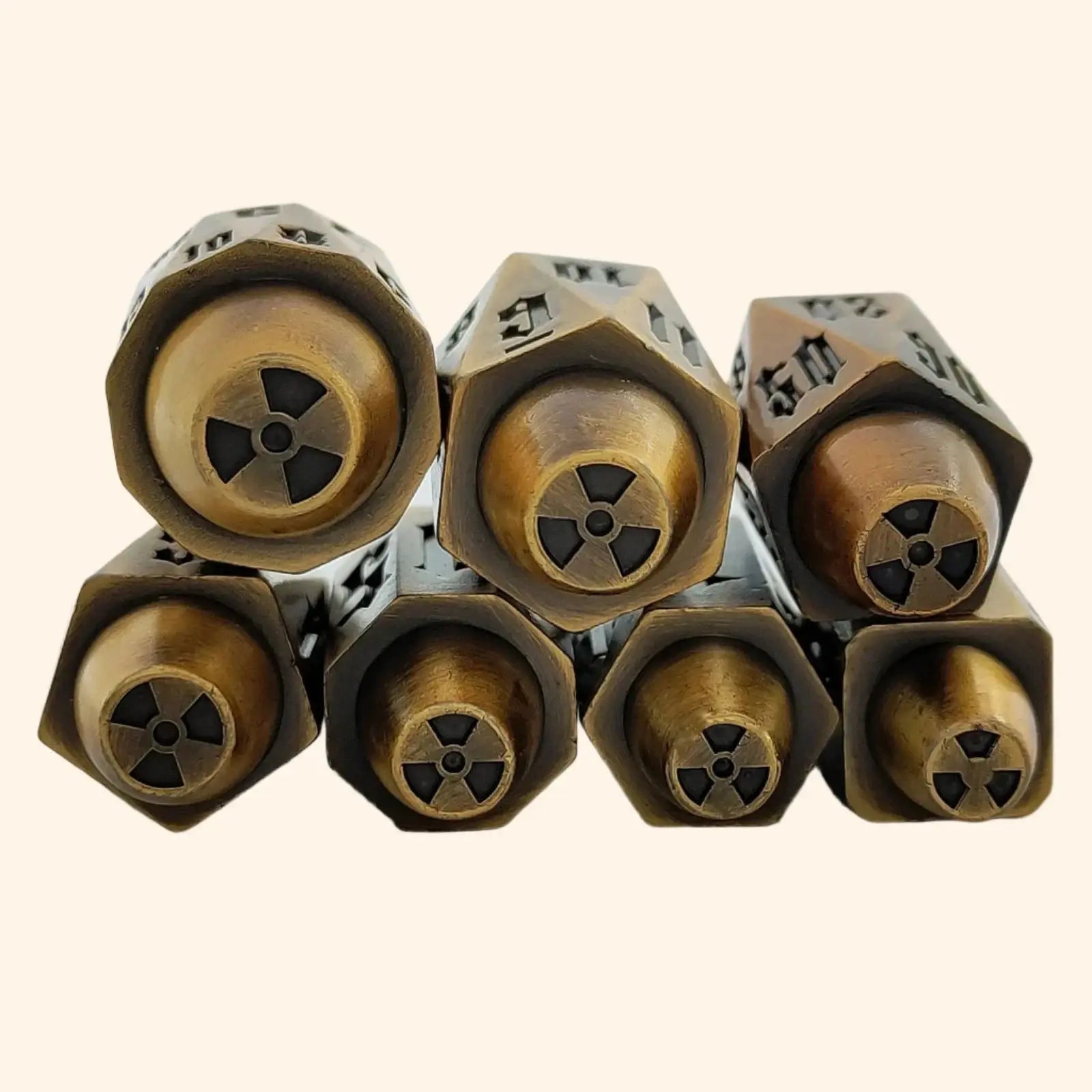 7Pcs Bullet Dice Set - Out of Play Board Game Accessories