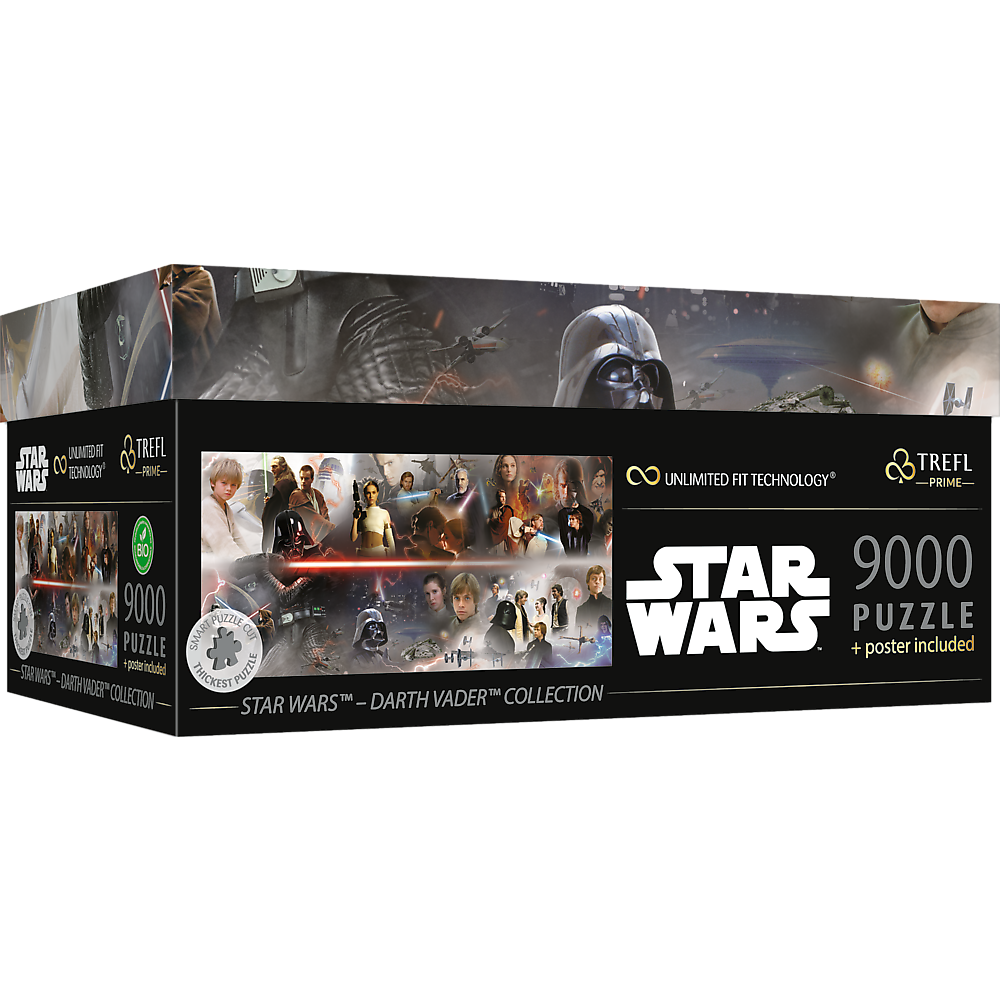 Trefl Prime Star Wars The Story of Darth Vader 9000 Piece Puzzle