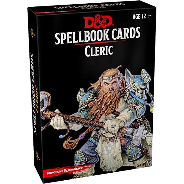 Dungeons & Dragons - Spellbook Cards - Cleric - Out of Play