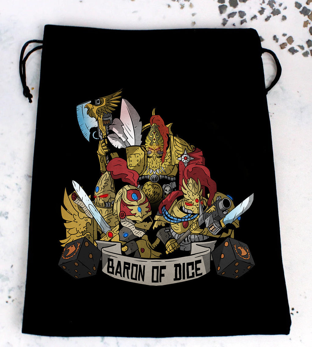 Premium Black Dice Bags - Out of Play
