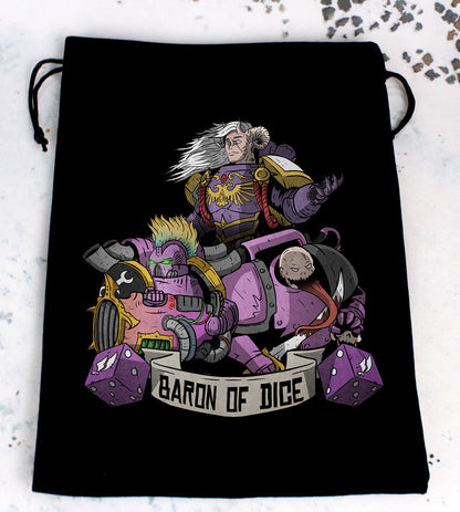 Premium Black Dice Bags - Out of Play
