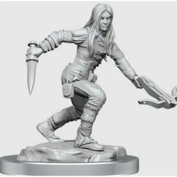 D&D Nolzur's Marvelous Miniatures: Half-Elf Rogue Female - Out of Play