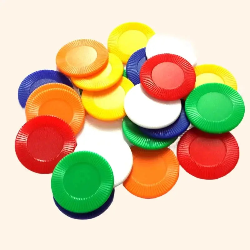 90Pc Plastic Chips - Out of Play Board Game Accessories