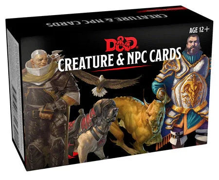 D&D: Spellbook Cards - Creature & NPC Cards - Out of Play