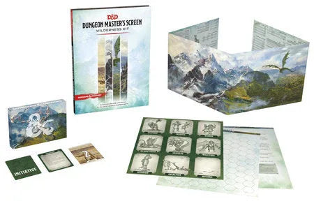 D&D: Dungeon Master's Screen - Wilderness Kit - Out of Play