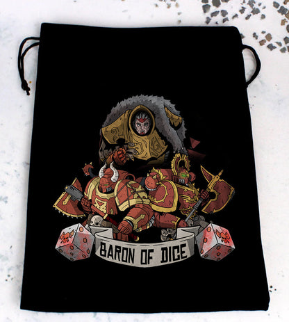 Premium Black Dice Bags - Out of Play