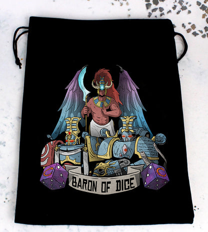 Premium Black Dice Bags - Out of Play