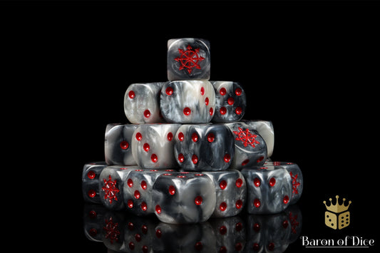 Chaos Demon Dice - Red Star - Out of Play