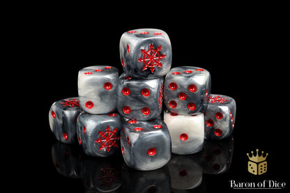 Chaos Demon Dice - Red Star - Out of Play