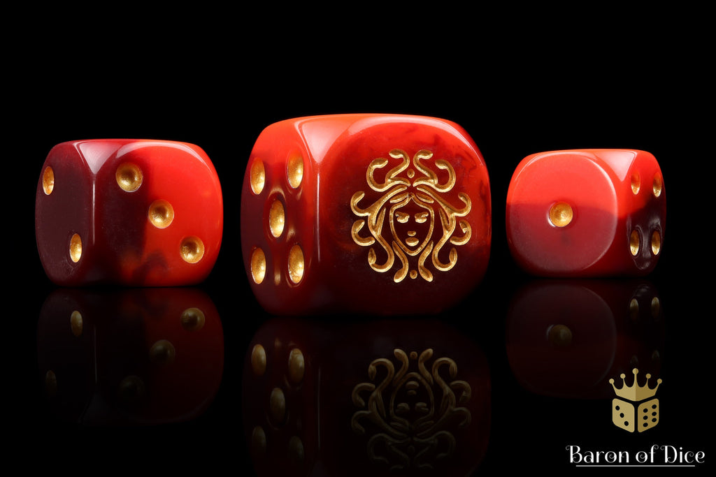 Daughters of Medusa Dice - Out of Play