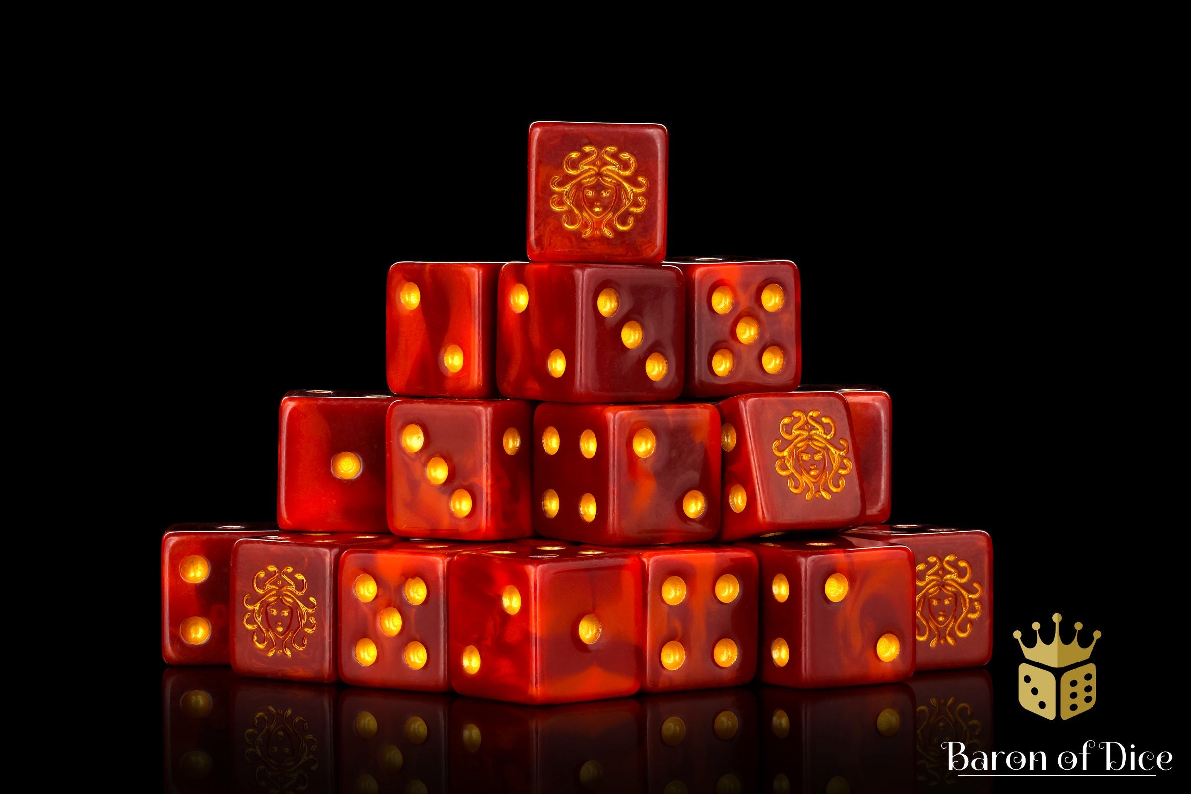 Daughters of Medusa Dice - Out of Play