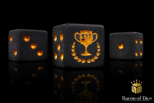 First Place 16mm Dice - Out of Play