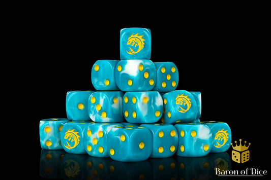 Sea Monsters Dice - Yellow - Out of Play