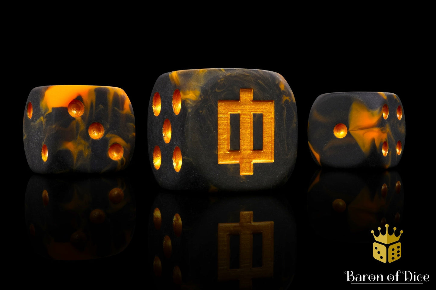 Lava Rune Dice BaronOfDice
