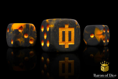 Lava Rune Dice BaronOfDice