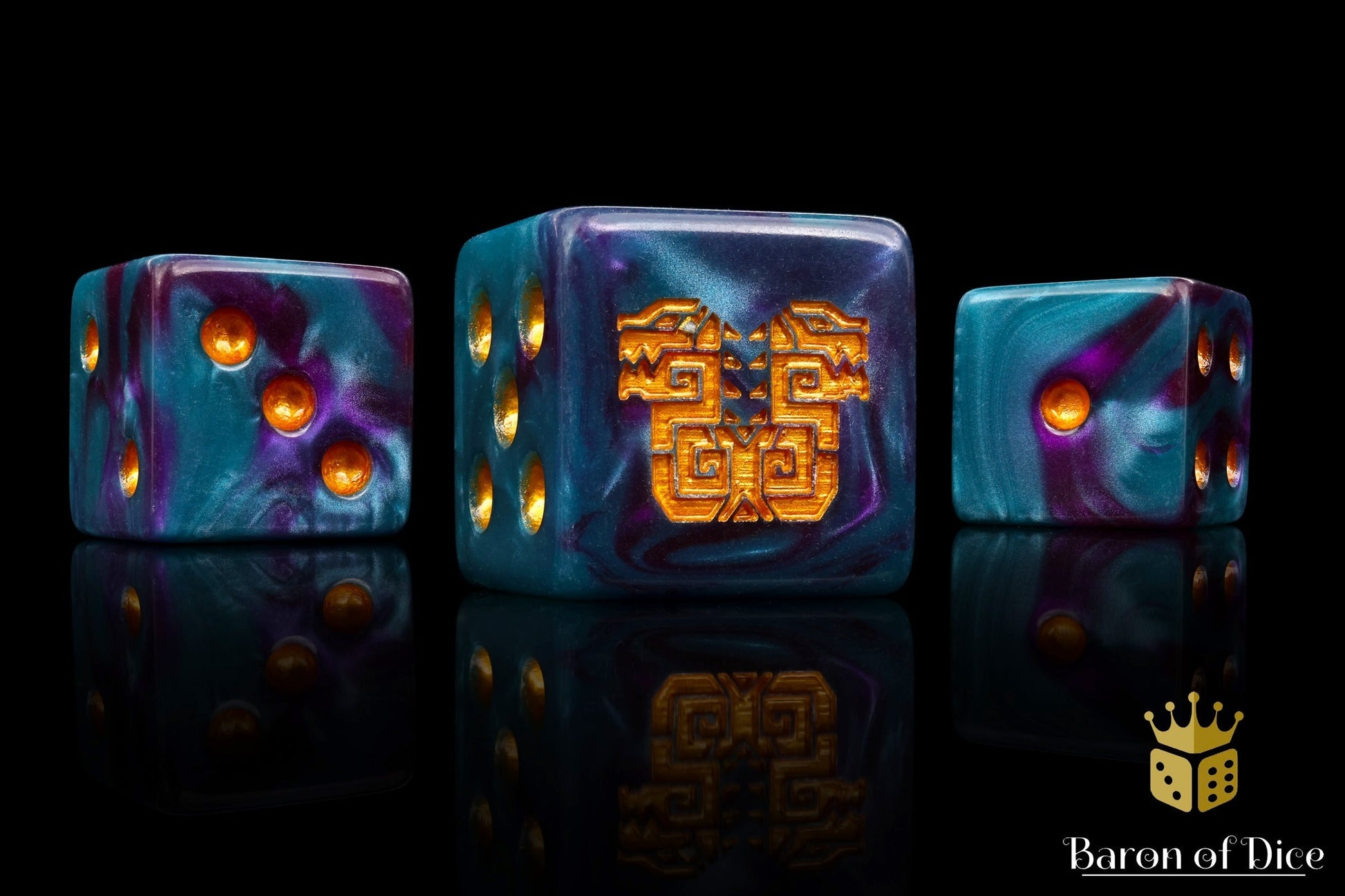 Mayan Lizard Dice BaronOfDice