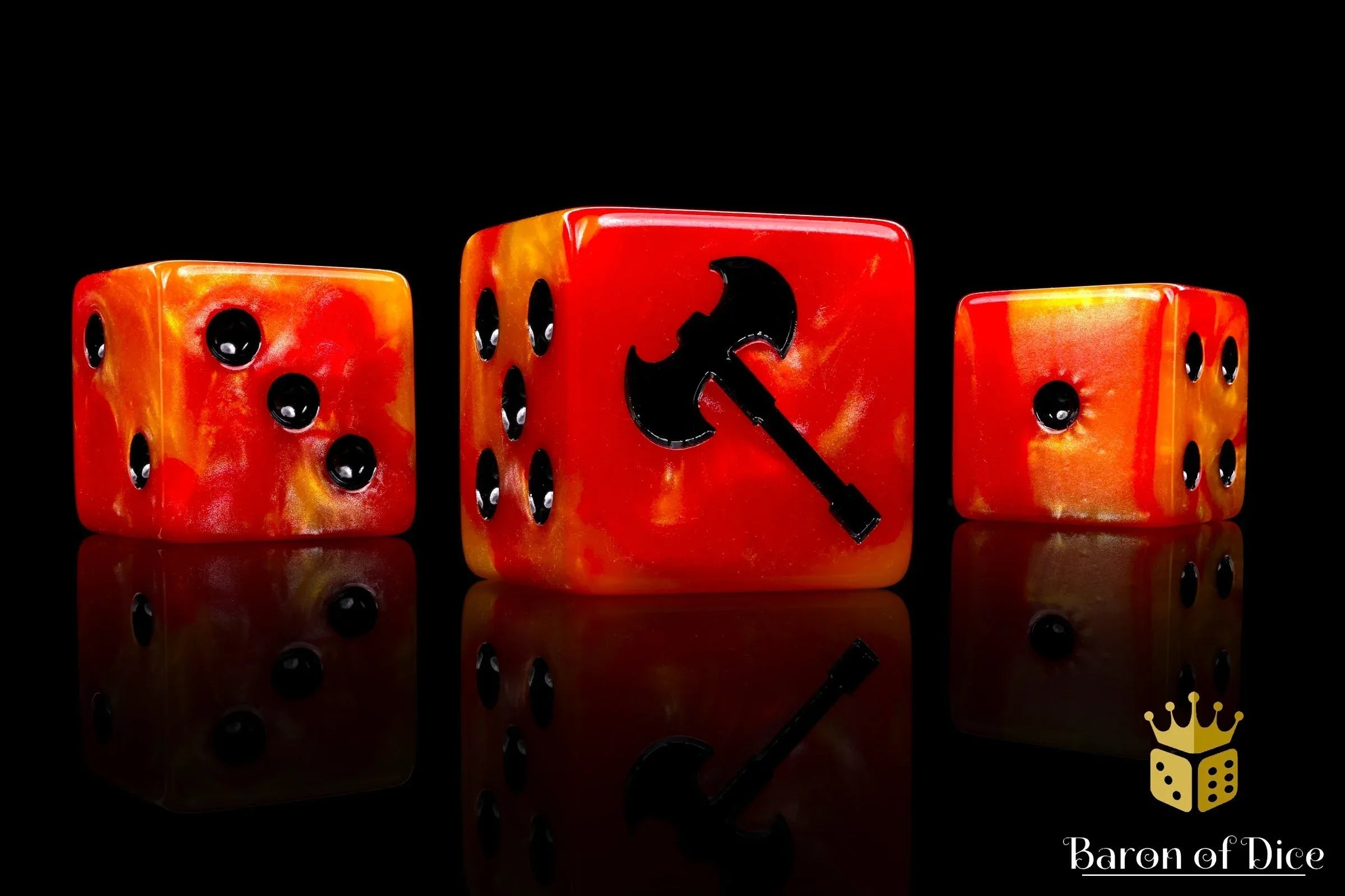 Slayer Axe Dice - Out of Play