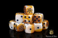 Lightning Hammer Dice - Golden Hues - Out of Play